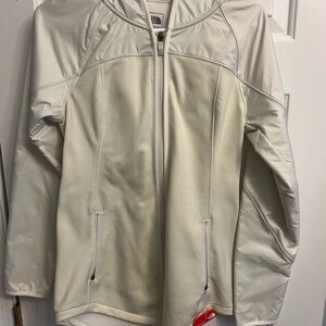 The North Face Women's Cream Hooded Utility Jacket